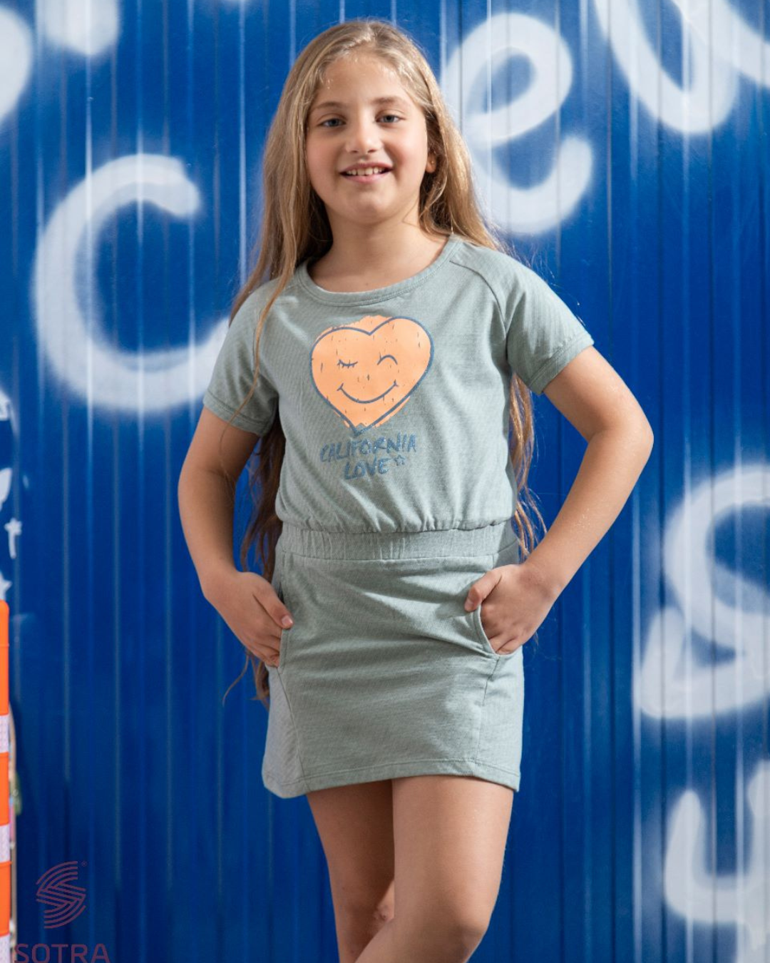 Calfornia love girls nightshirt – 2segypt