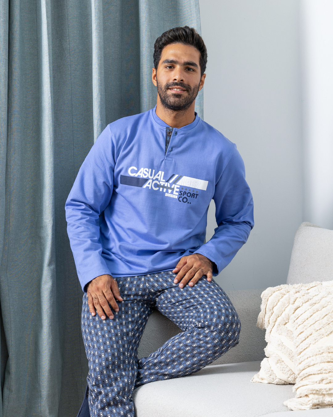 casual active men's pajamas