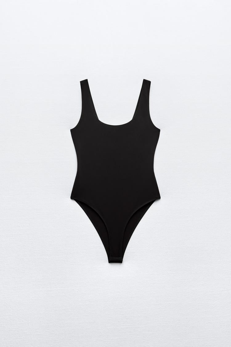 Polyamide cash swimsuit for women zigzag