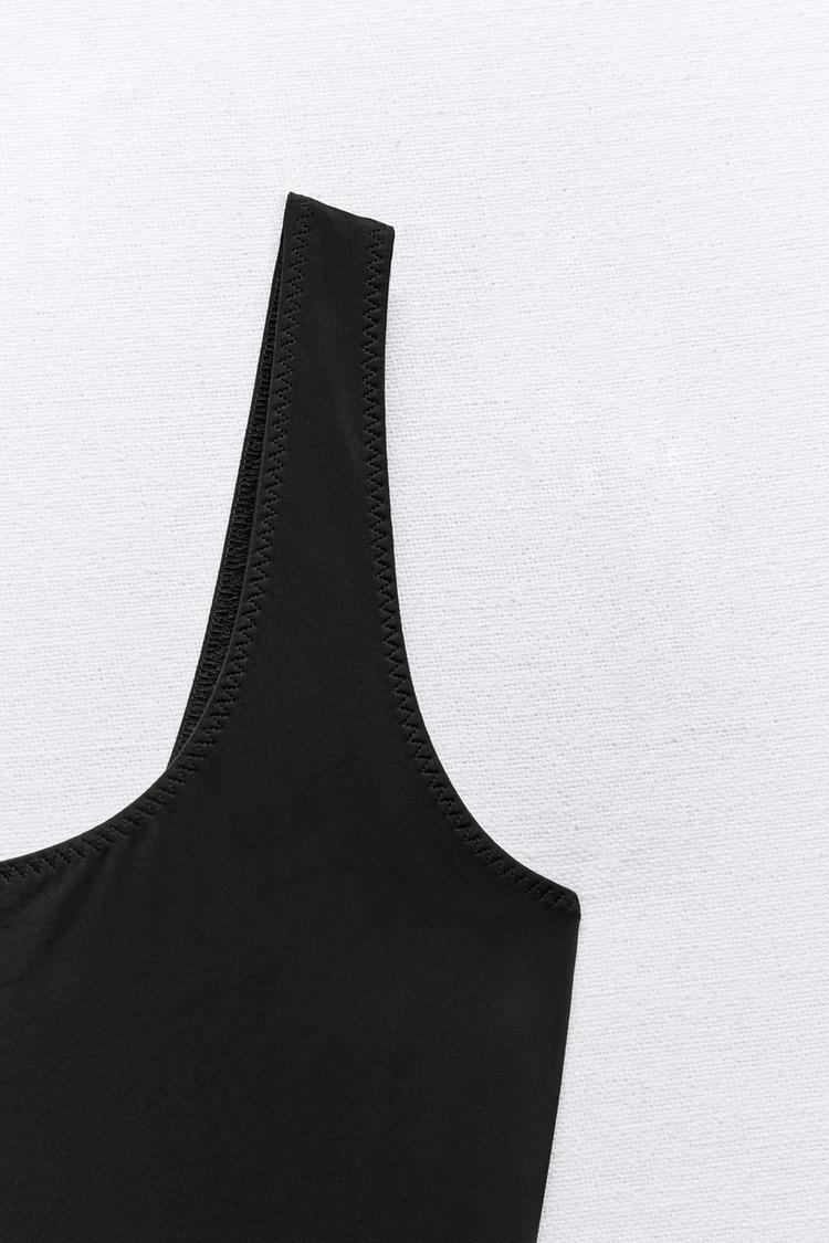 Polyamide cash swimsuit for women zigzag