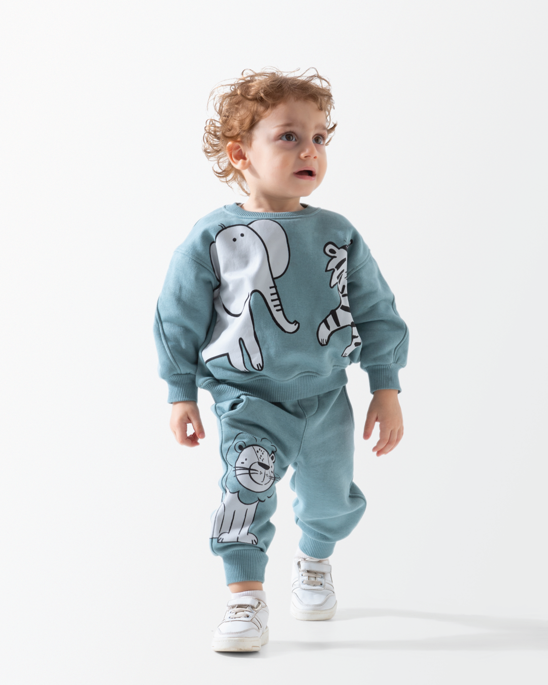 Animals baby boys pajamas