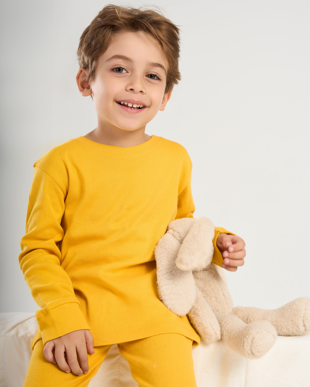 Ribbed children's warmer set