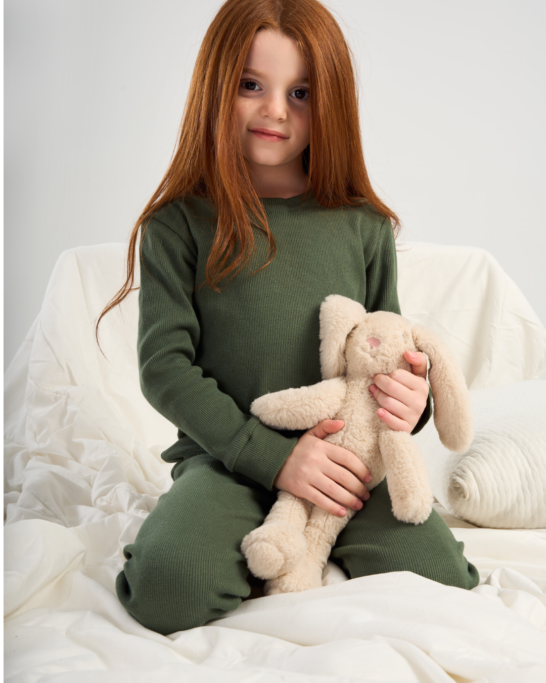 Ribbed children's warmer set