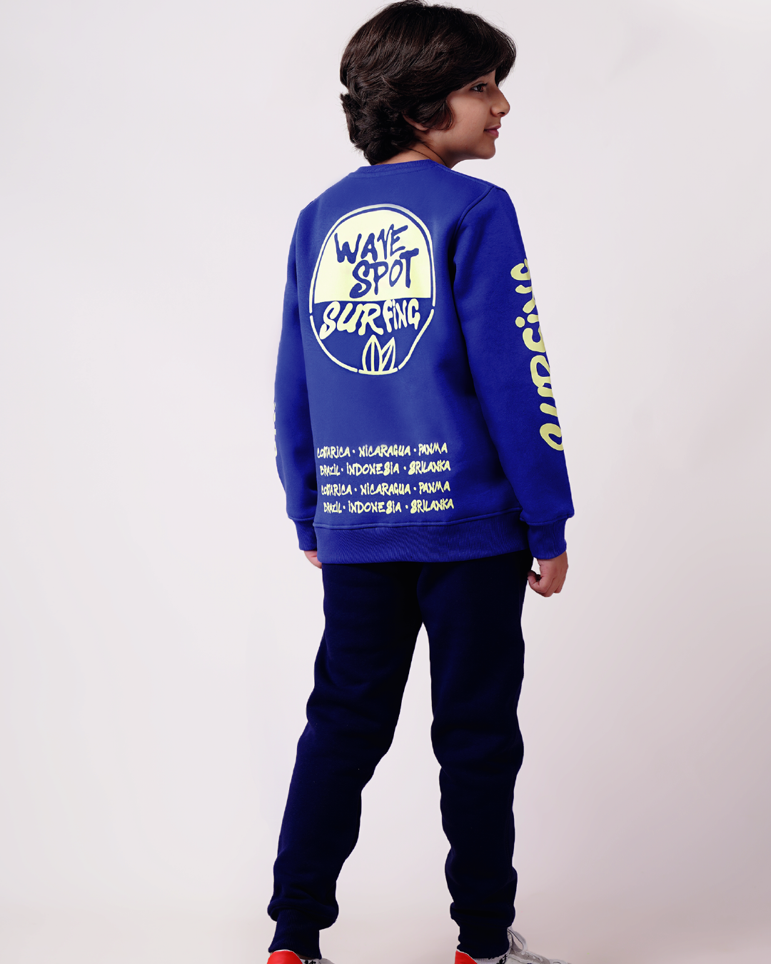 Surfing pajamas for boys, Round Milton, 4 printers + pants printing