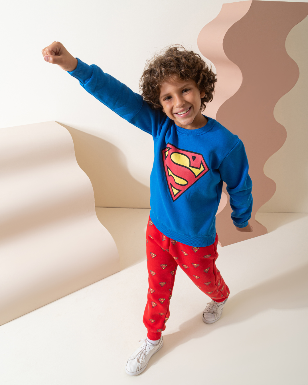 My boys Superman Royal pajamas