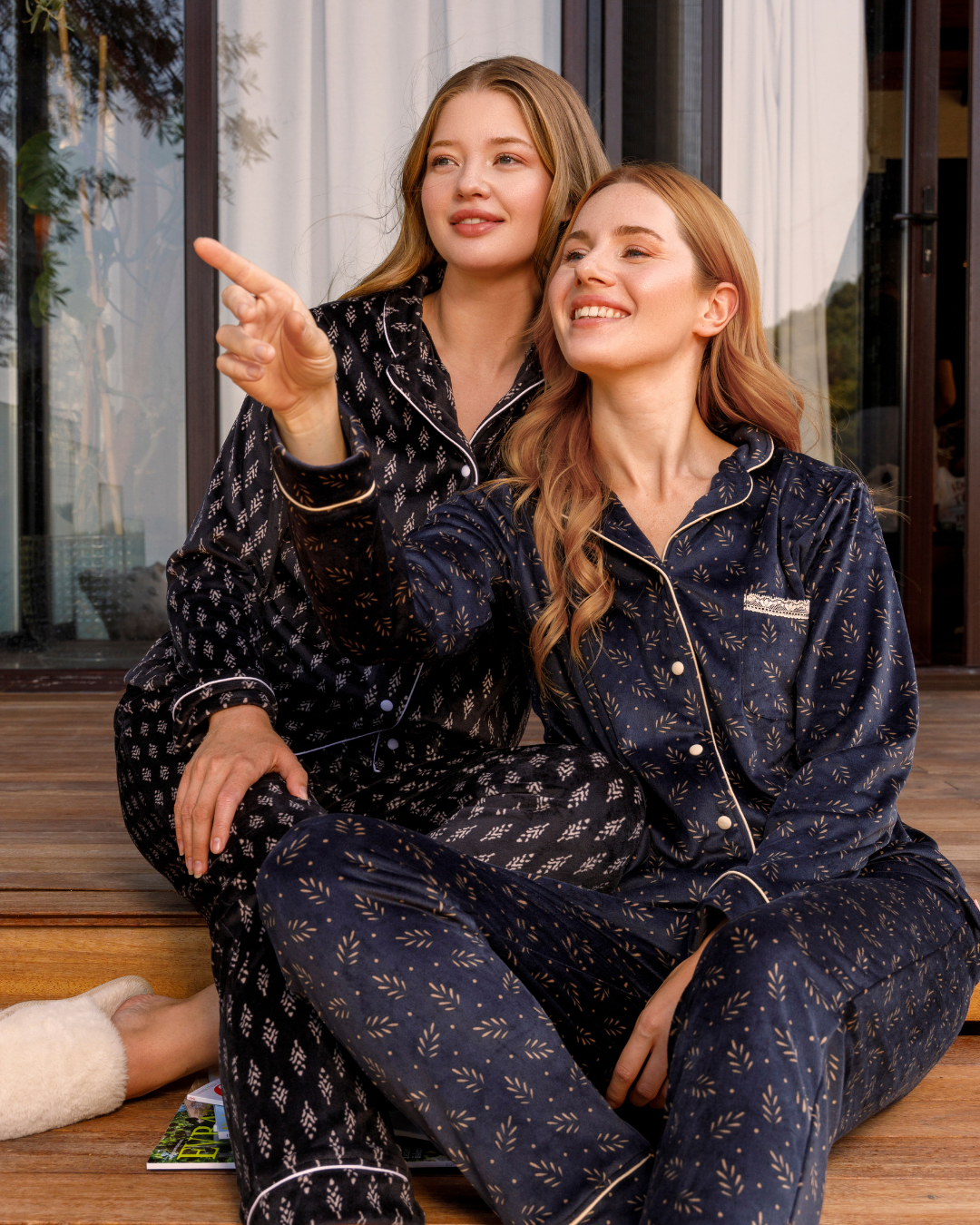 Andalusian art Women's Button-Up Pajama