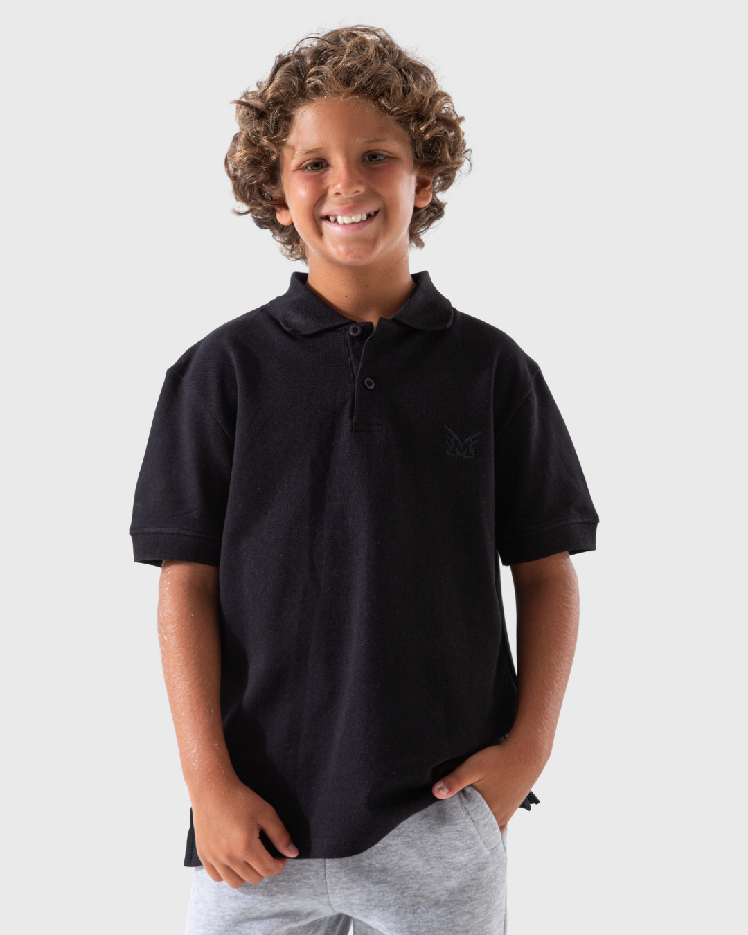 M Plain Polo T-shirt Half Sleeve