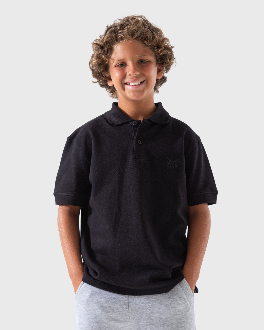 M Plain Polo T-shirt Half Sleeve