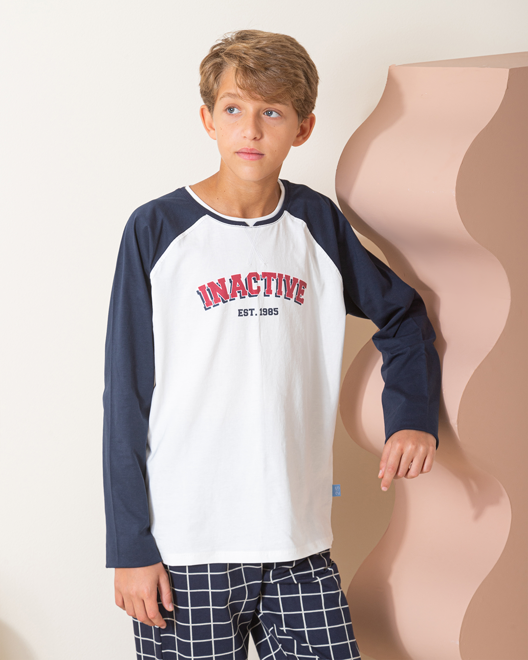 Long sleeve Jersey pajama summer Melton pant Inactive