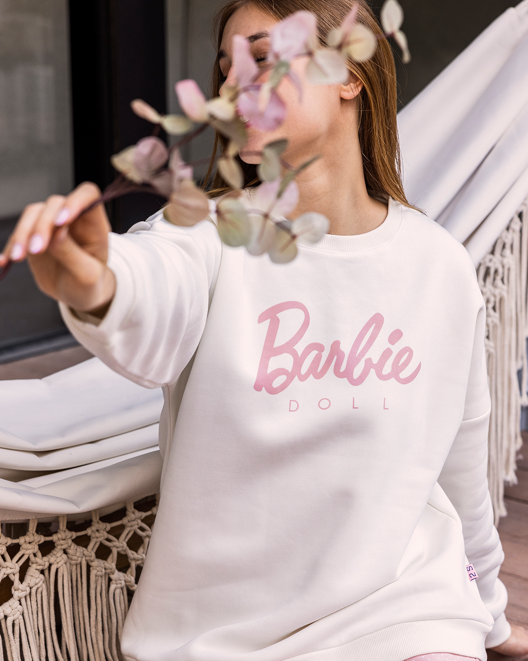 Barbie long sleeve pajamas for women