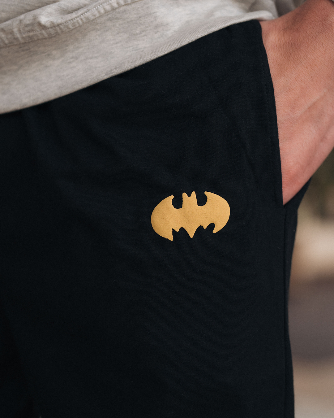 Batman needs to nap Men's long sleeve pajamas