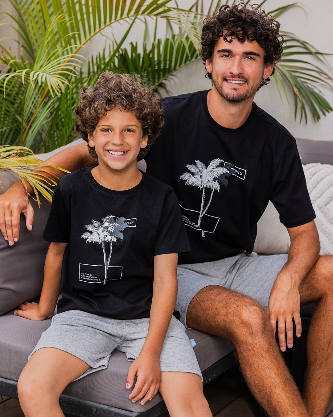 Palm Tree Men's Half Sleeve T-Shirt