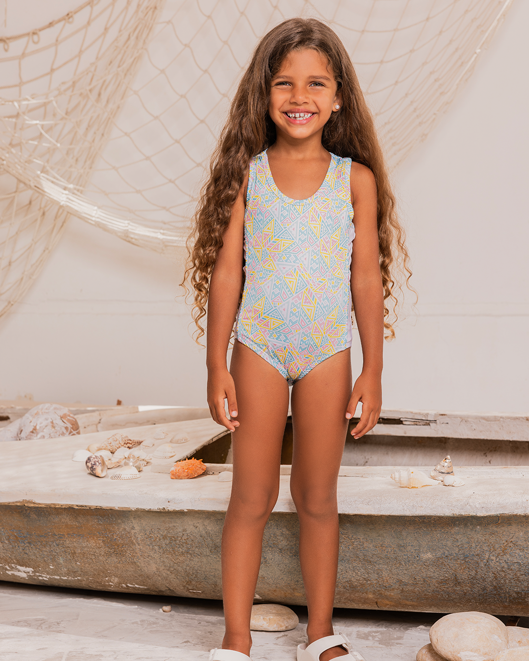 Summer vibes girls swimsuit