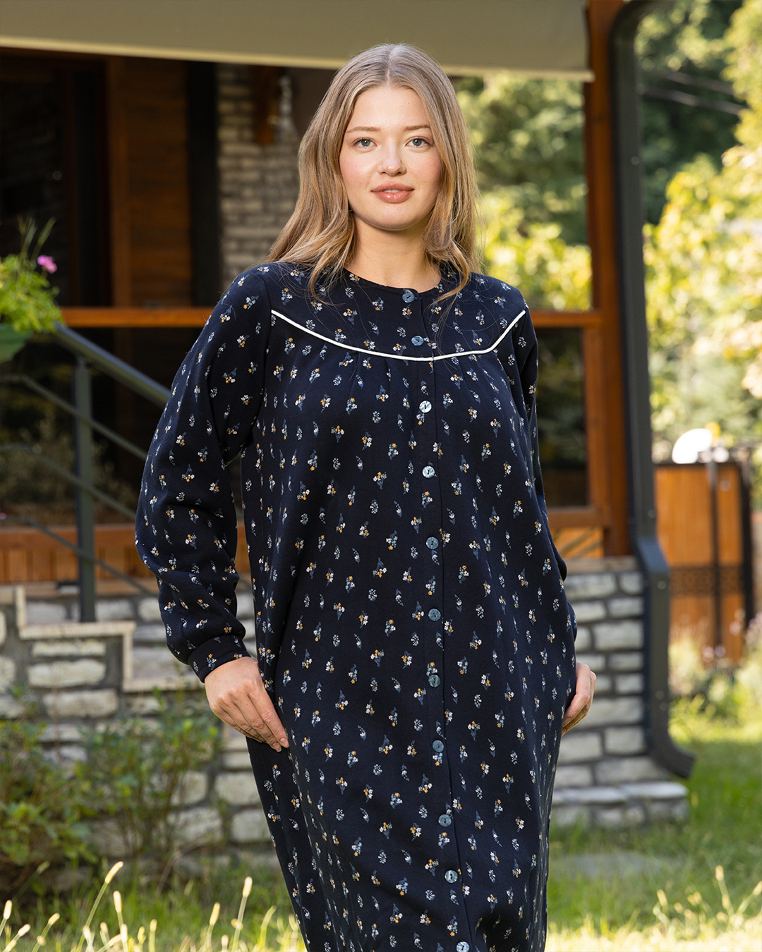 Button up Galabya ​​Women's Galabiya with Buttons