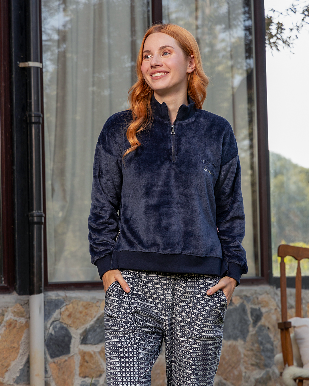 Women's long sleeve pajamas