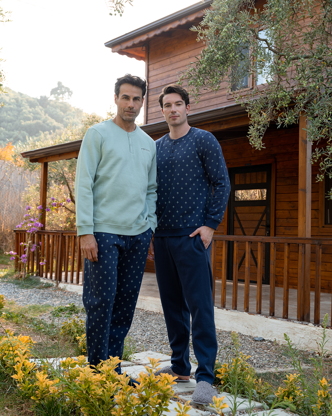 The mentalist men's pajamas with sleeves and pants