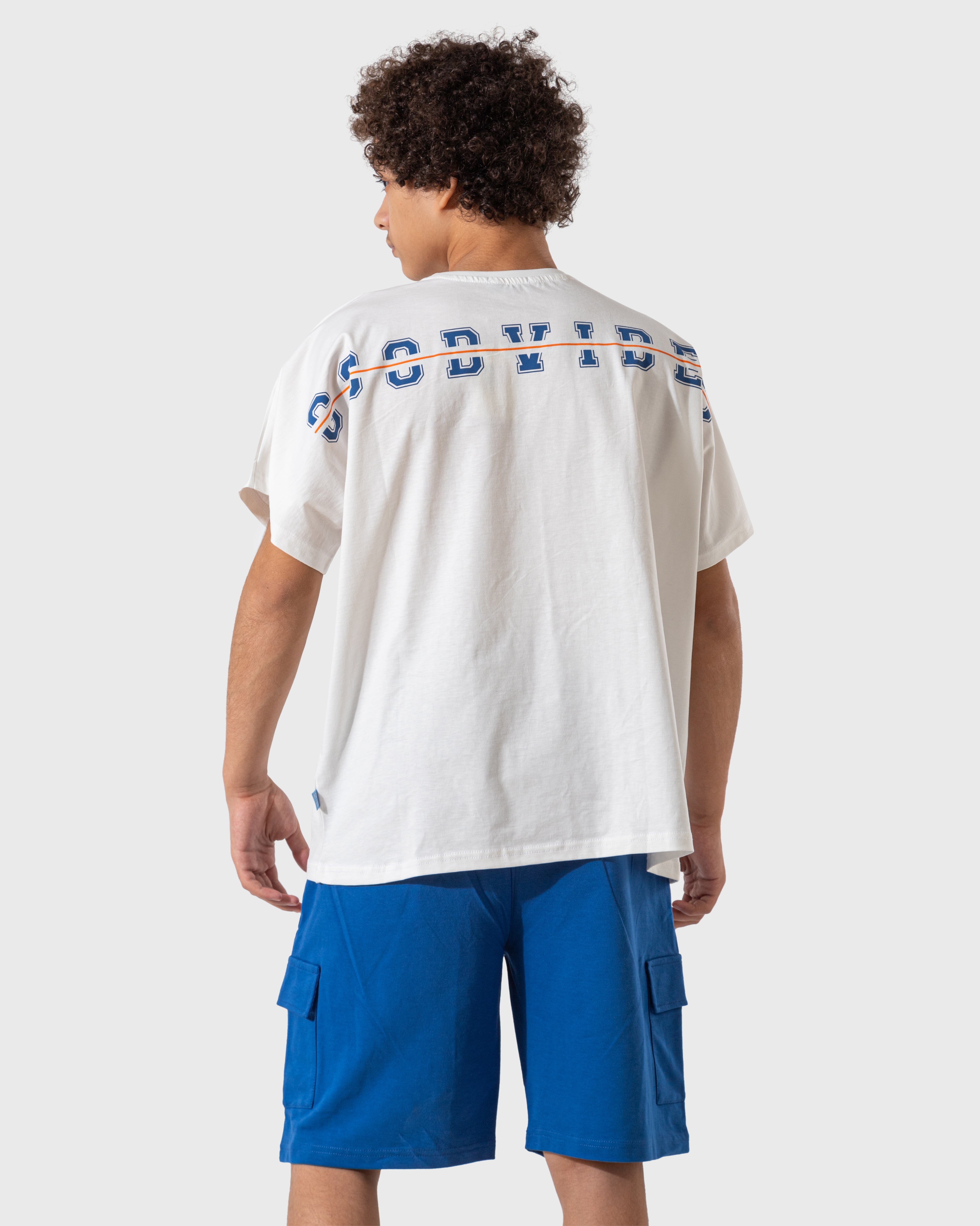 Streetwear Set for boys, half-sleeved pajamas and cotton shorts