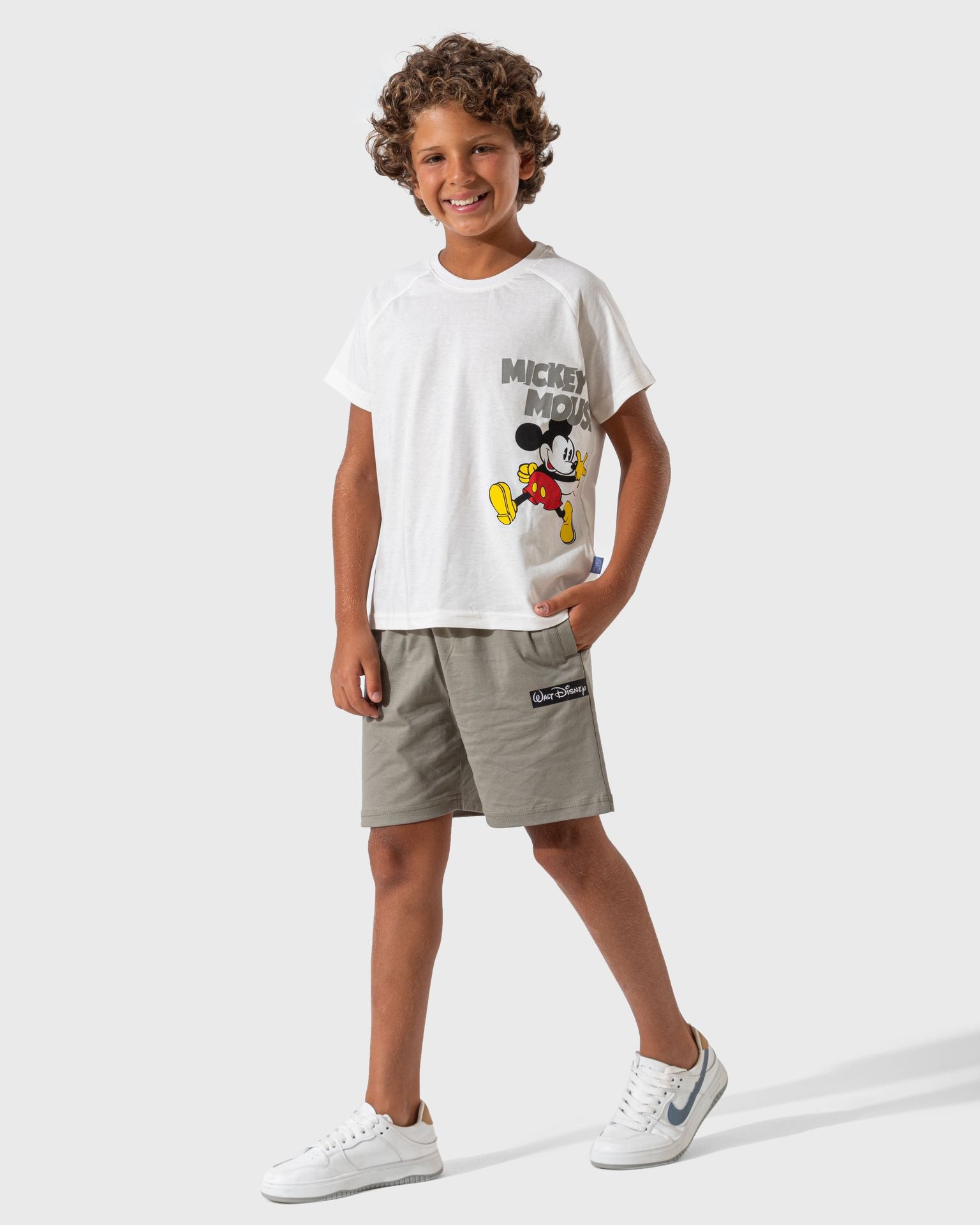 Old Mickey Raglan Boys' Pajamas