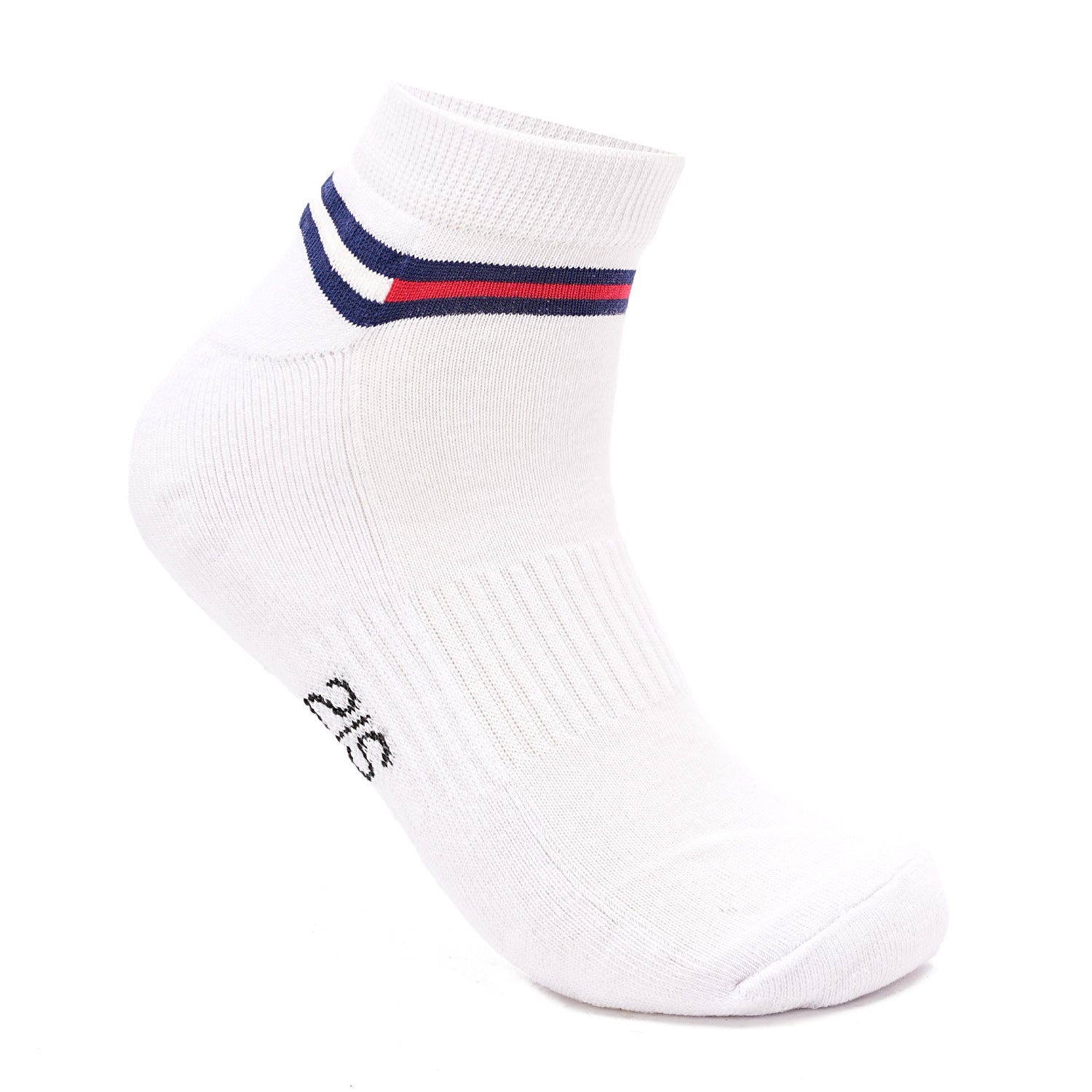 Men's sock, half towel