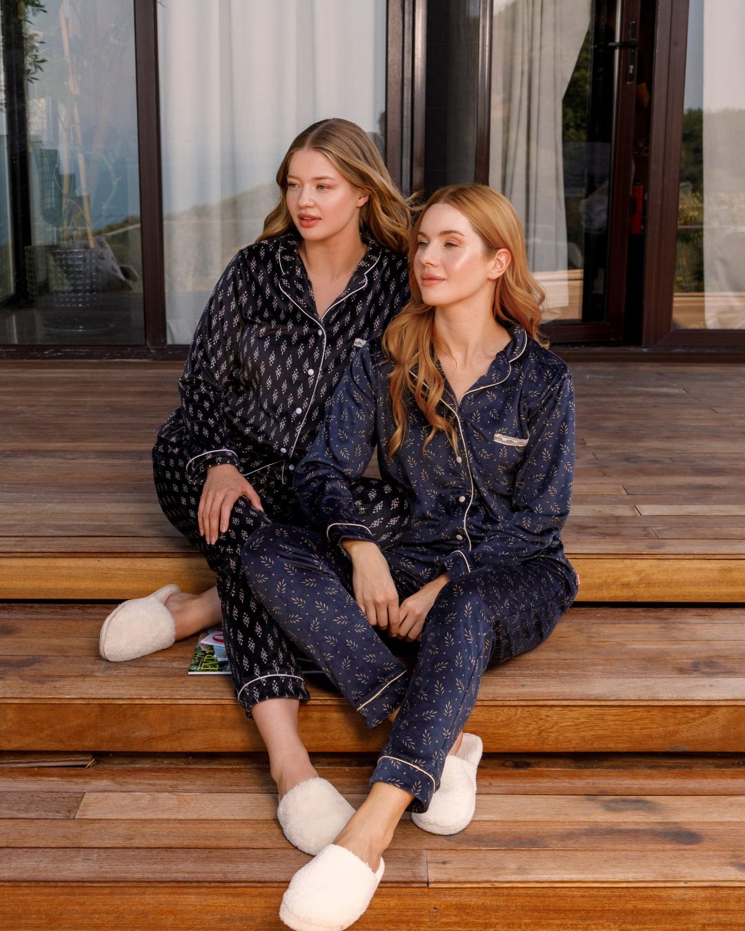 Andalusian art Women's Button-Up Pajama