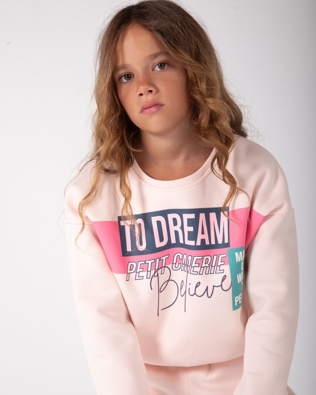 to dream petit cmerie believe girls' pajamas