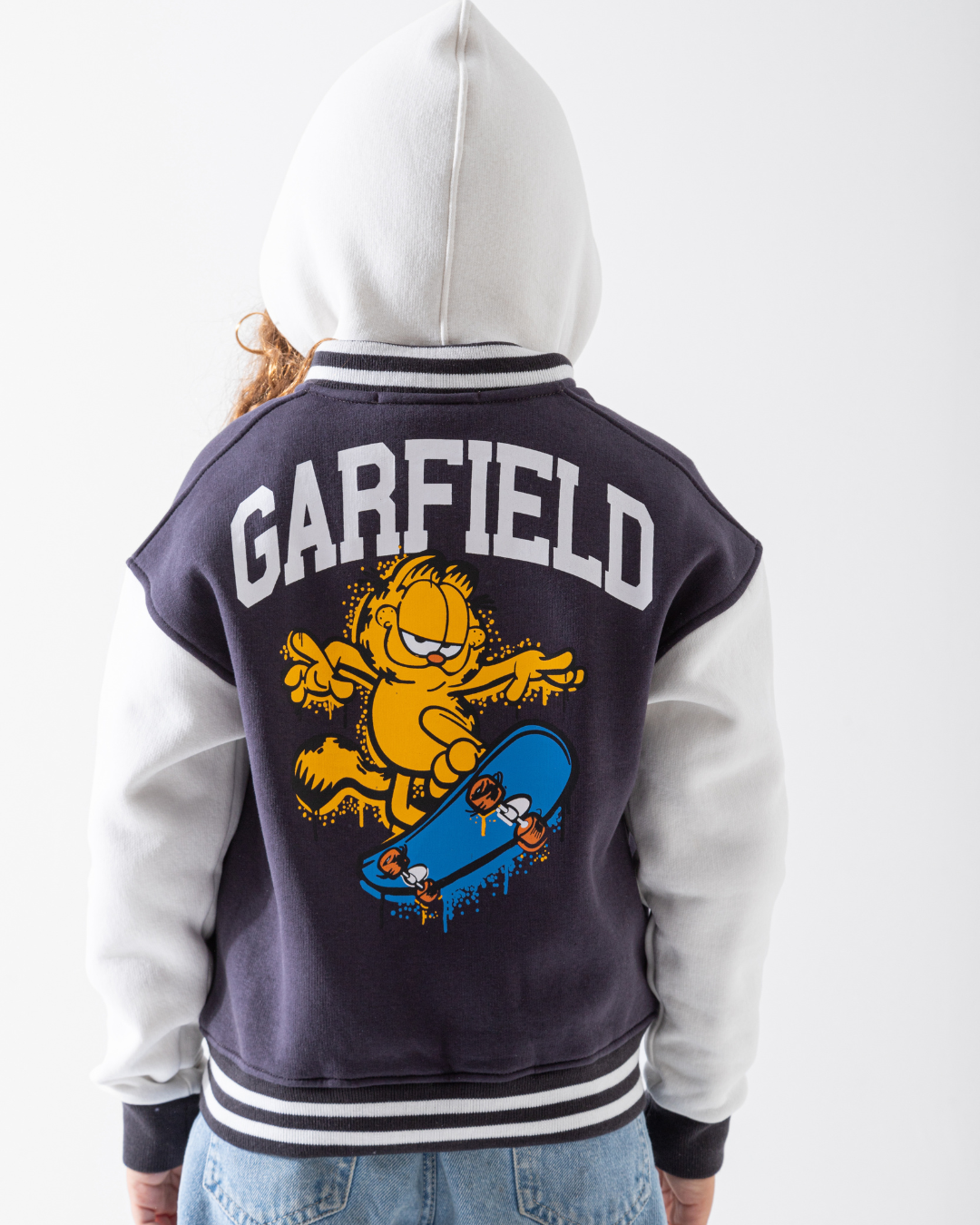 Garfiled Baseball Sweatshirt