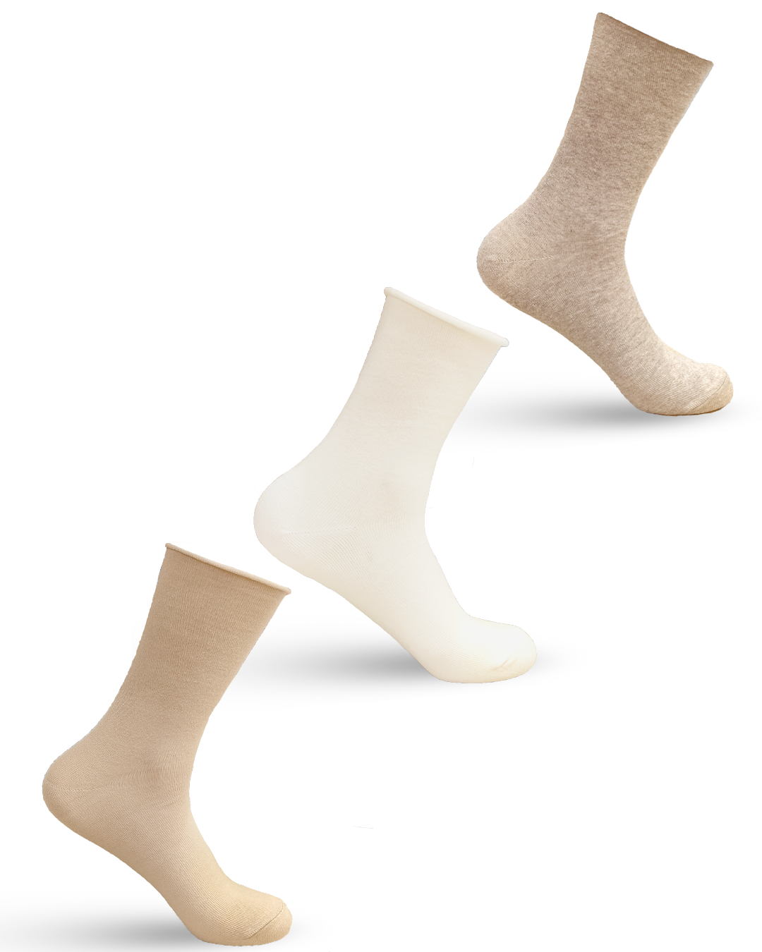 ISABELLA Women's Socks Plain Lycra Leg