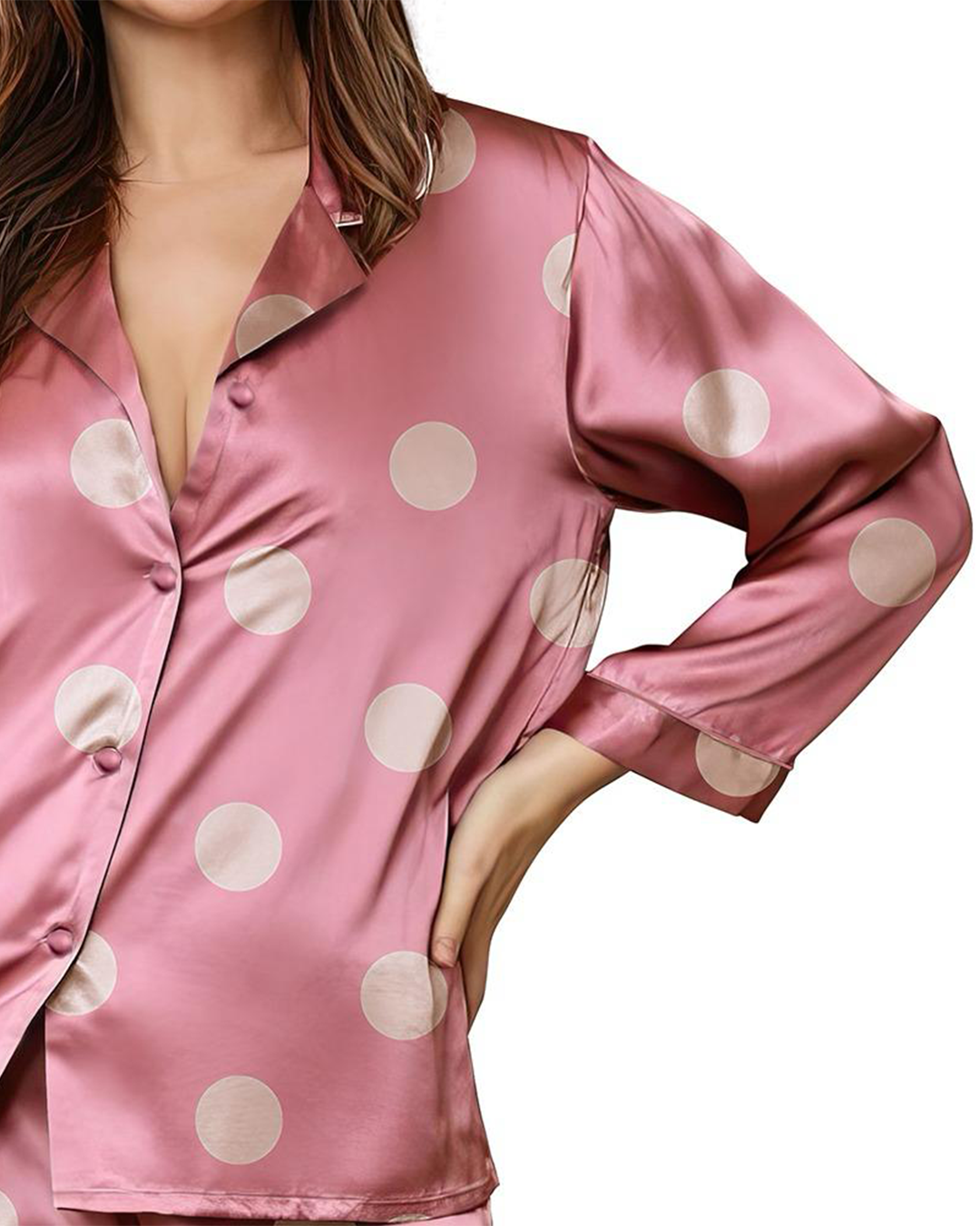 Women's pajamas with buttons by Stan Dwyer