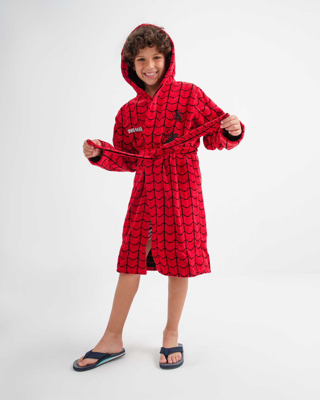 My children's bathrobe, Spider-Man