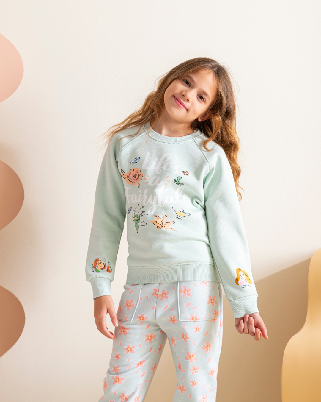 Girls' pajamas Life is a fairy tale