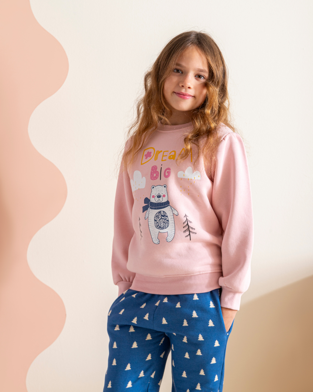 Dream Big pajamas for my children, girls, Milton