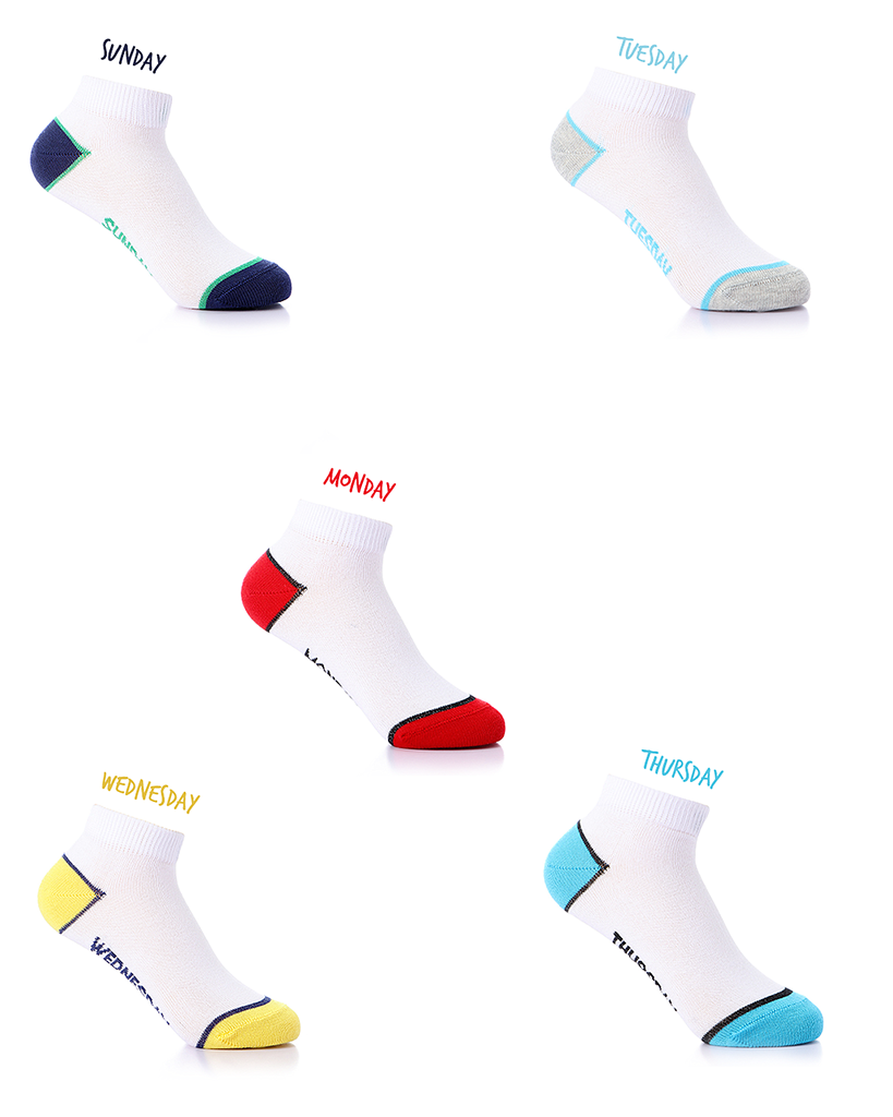 SOCKET BOYS PACK 5 DAY'S OF THE WEEK – 2segypt