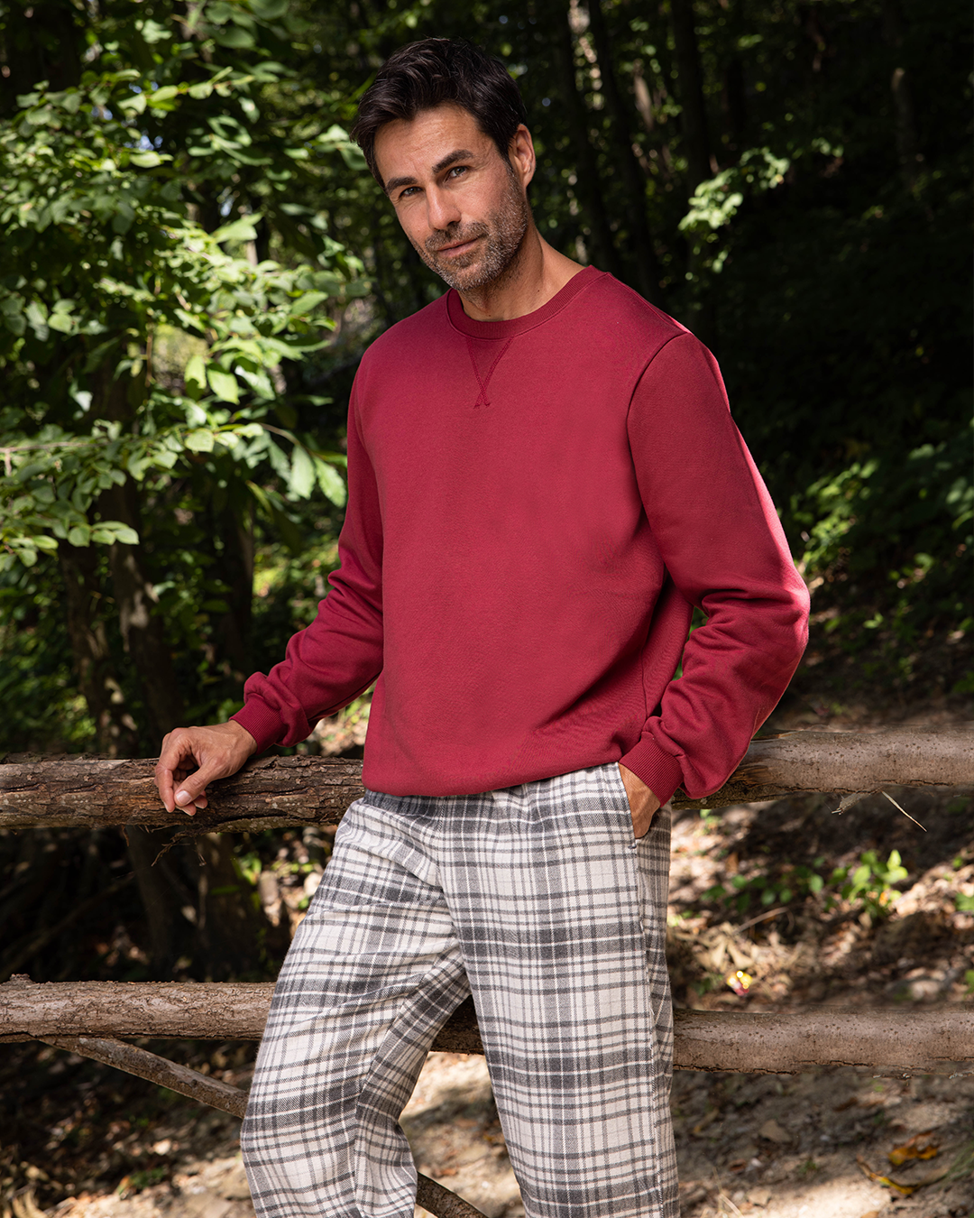 Plain Milton Men's Pajamas * Viella Caro