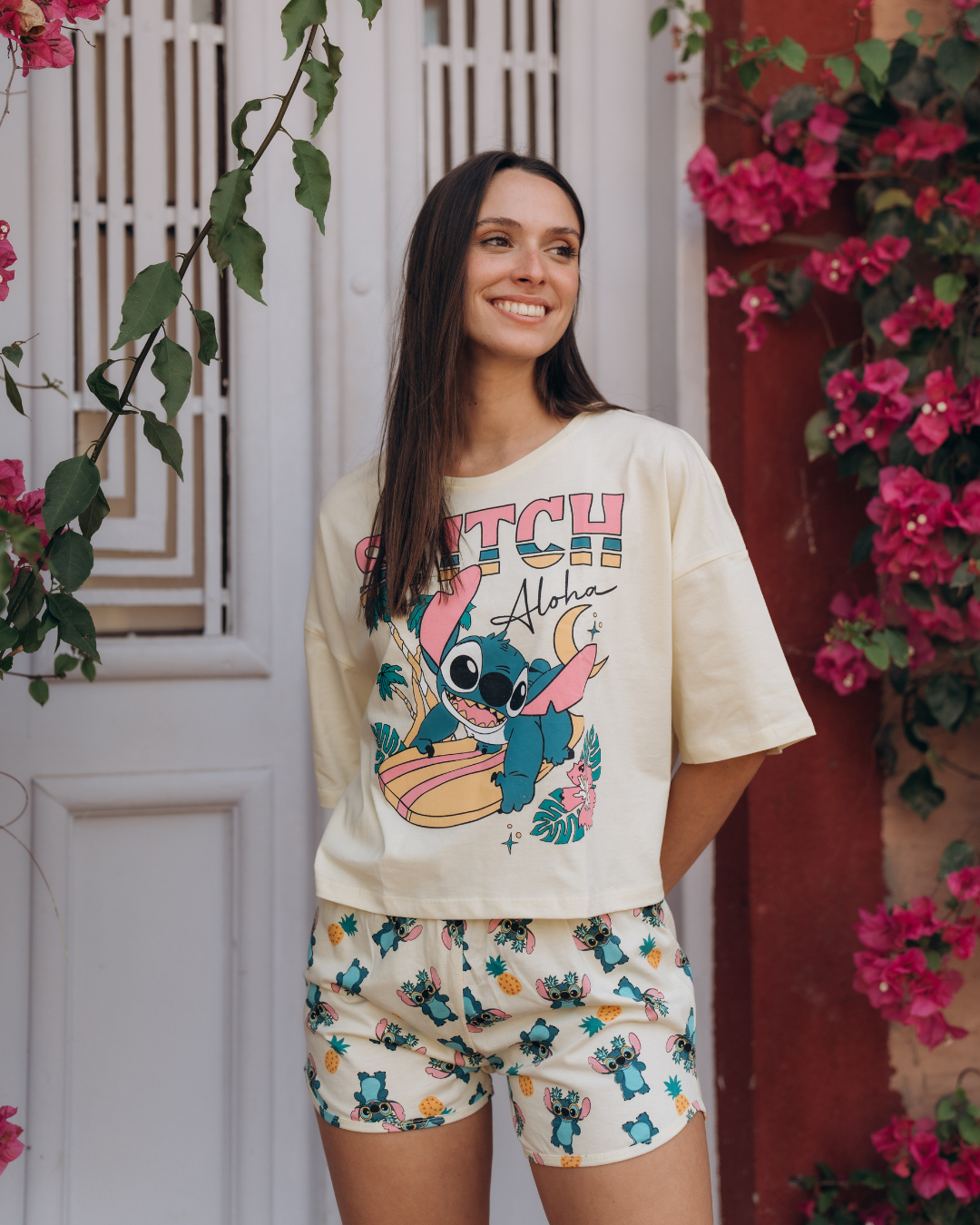 Stitch Women's Over Size Stitch Pajamas