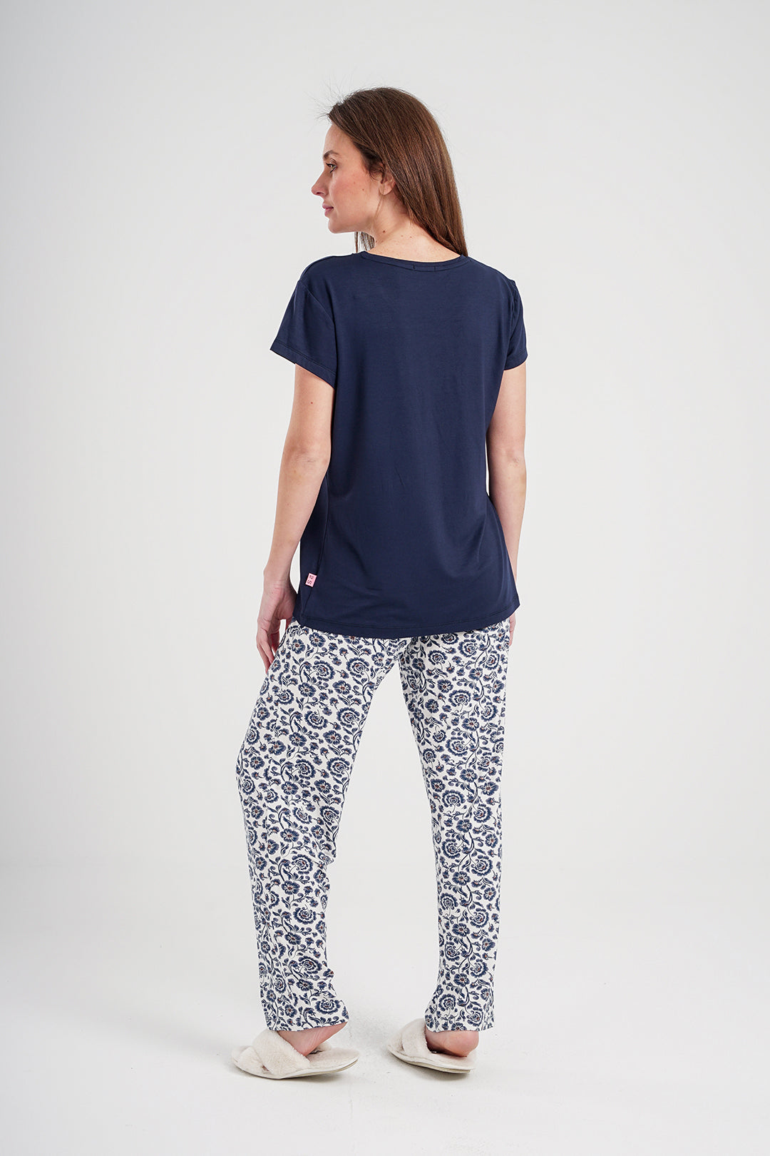 Women's pajamas with printed pants