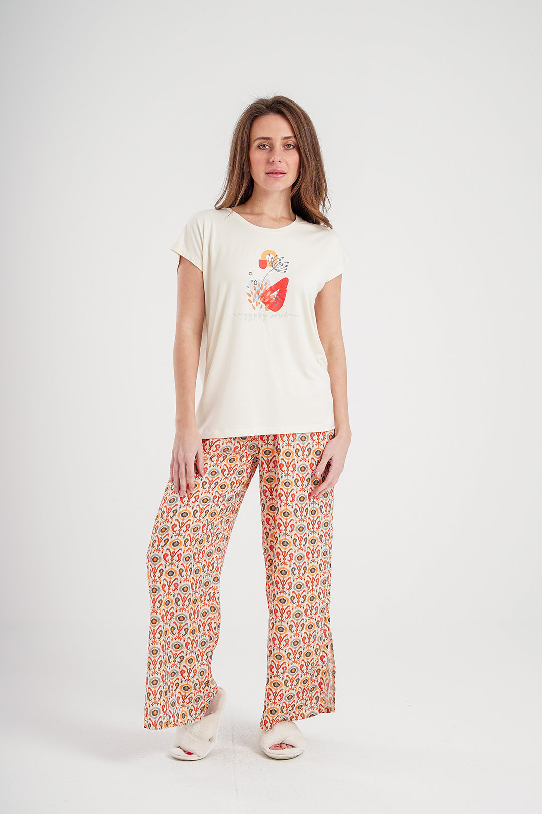 Gypsy Soul Women's Pajama Pants Printed Viscose