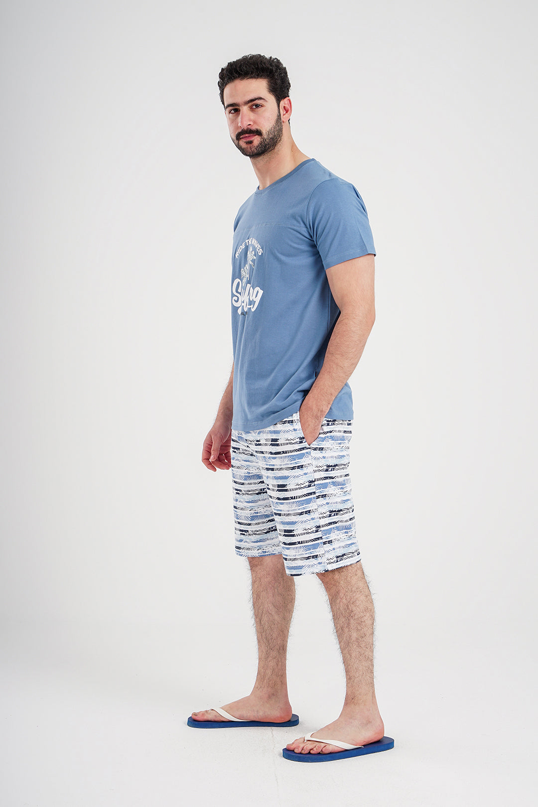 SURFING Men's Pajama Shorts Printed