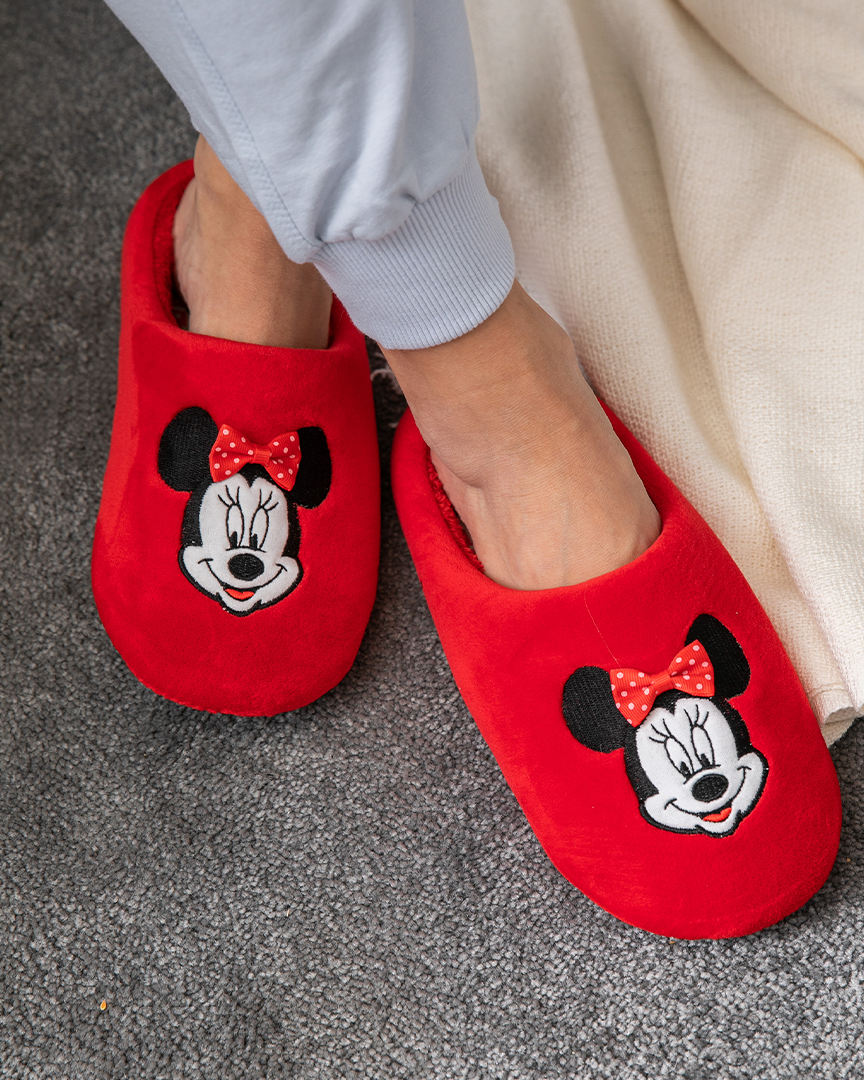 Pantofly Minnie Mouse for girls and women