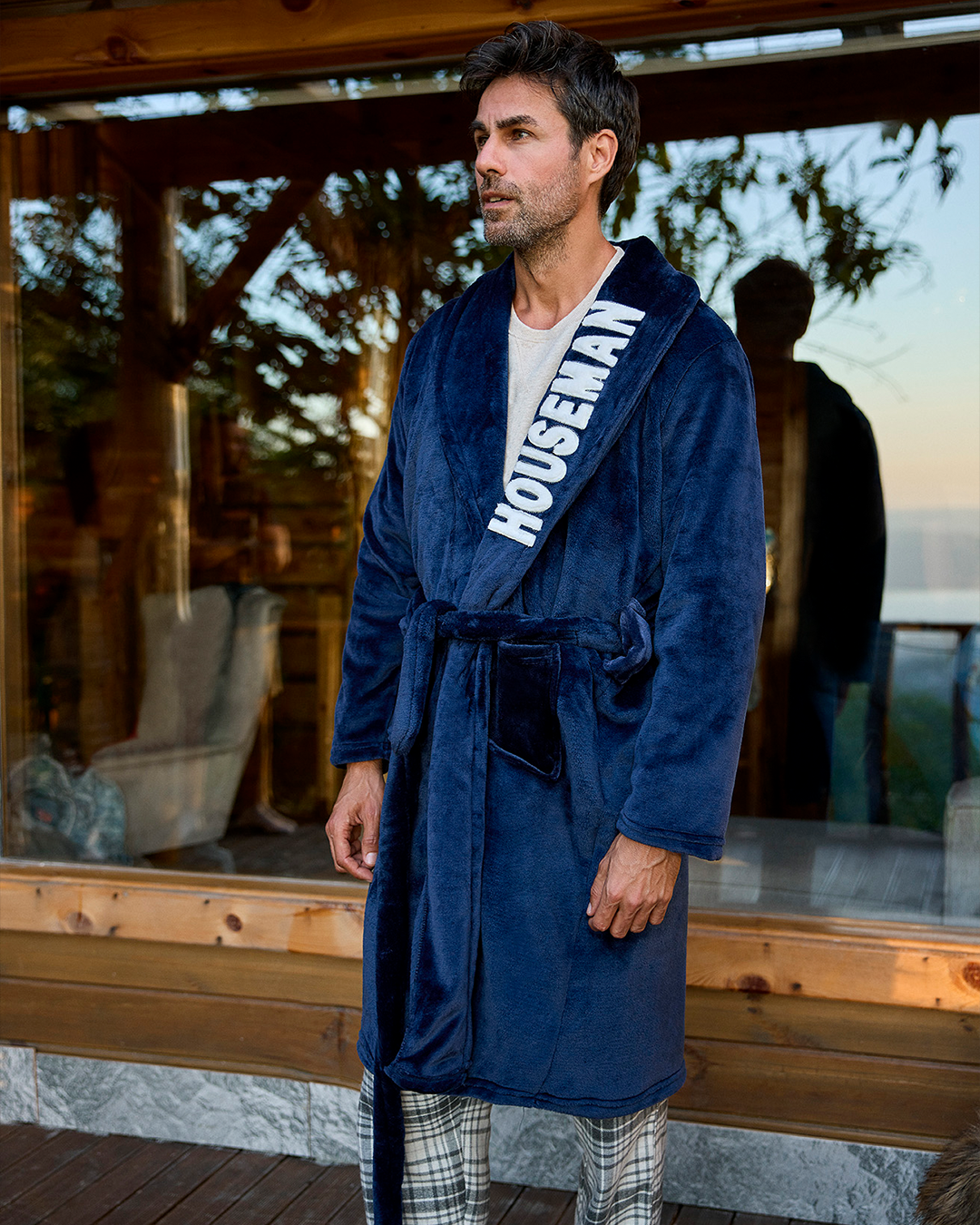 House man Polar men's robe