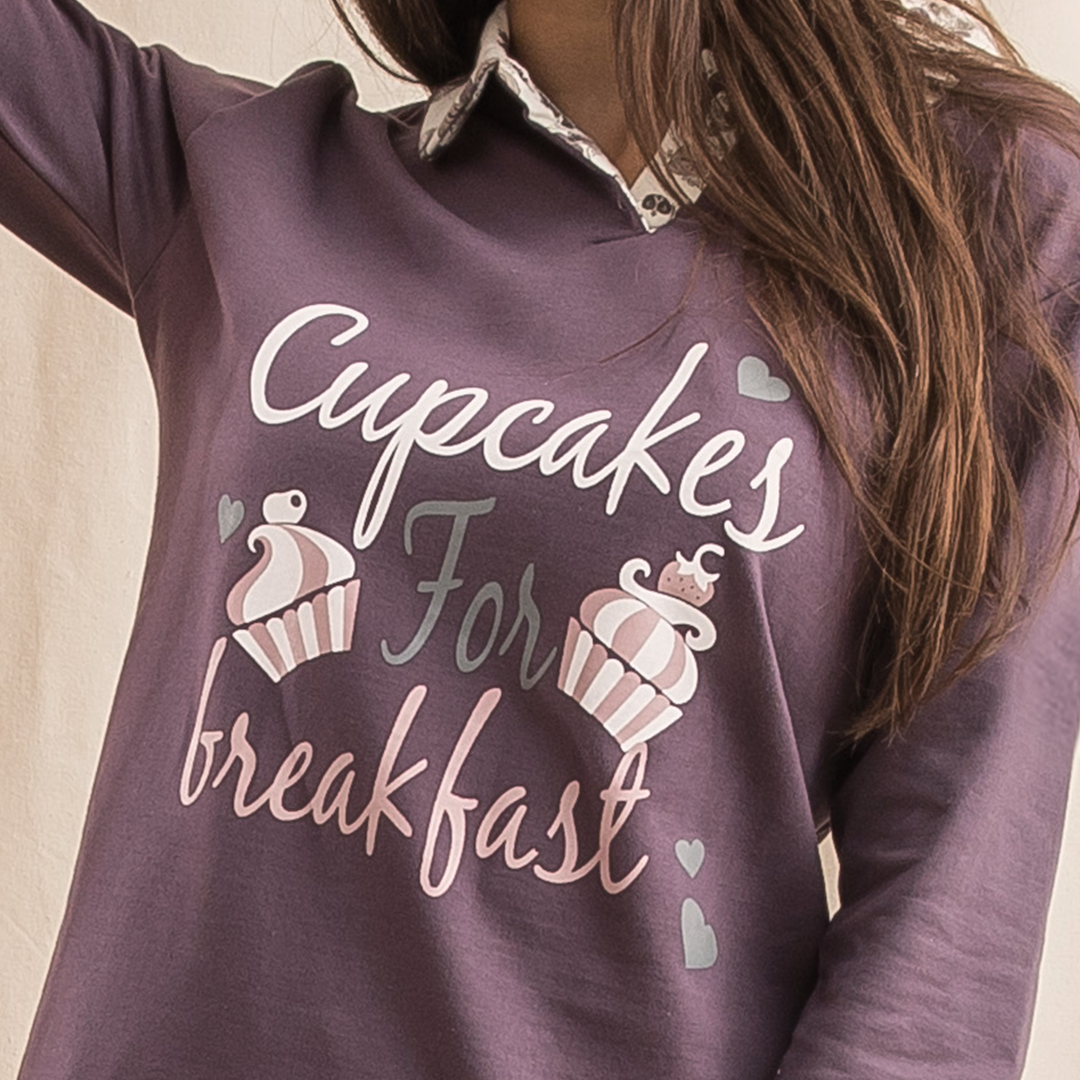 cupcakes women's pajamas