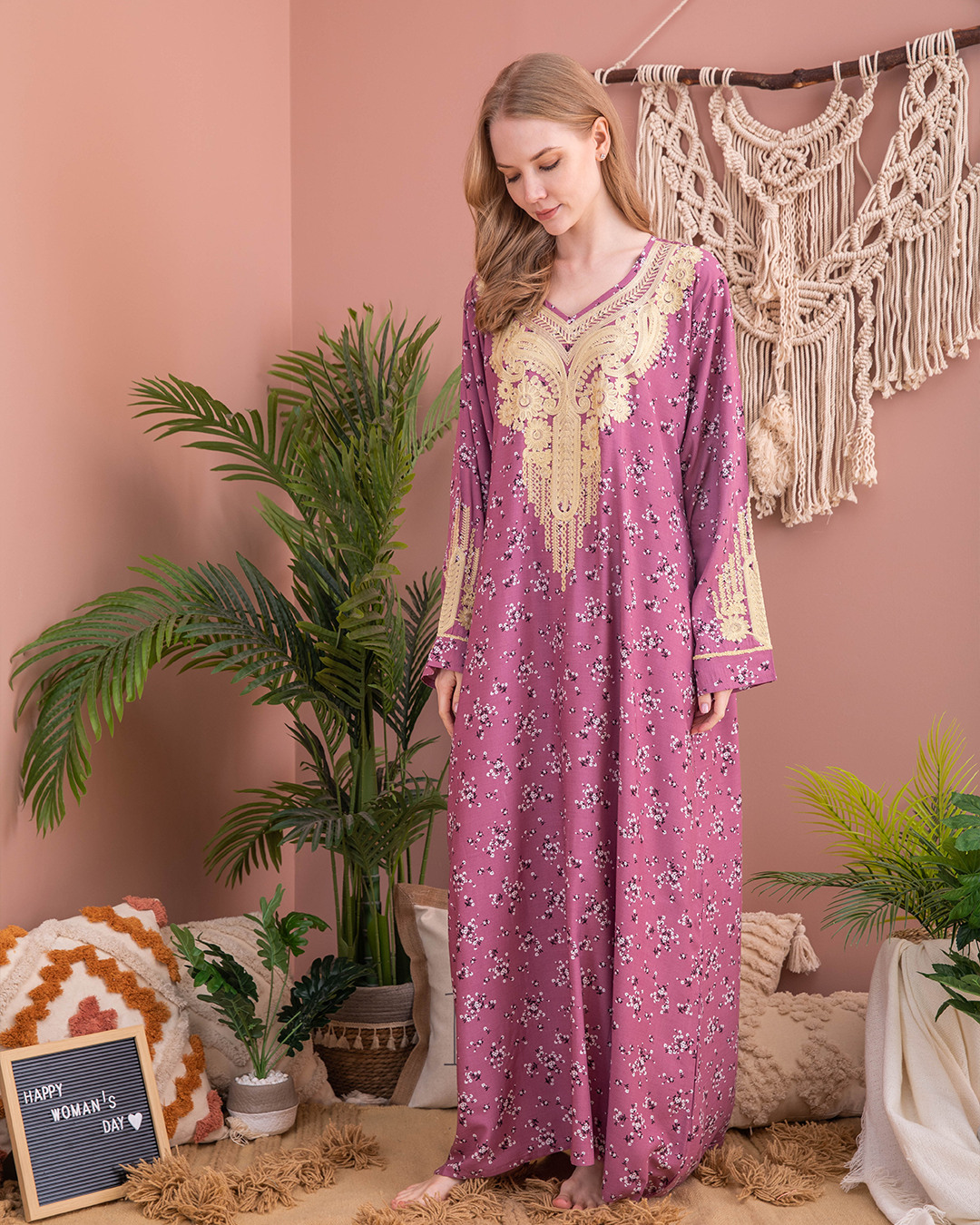Viscose shirt with embroidered crystal sleeves