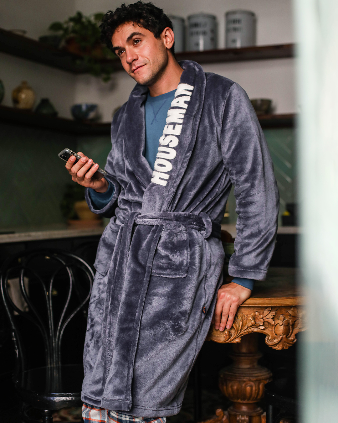 House man Polar men's robe
