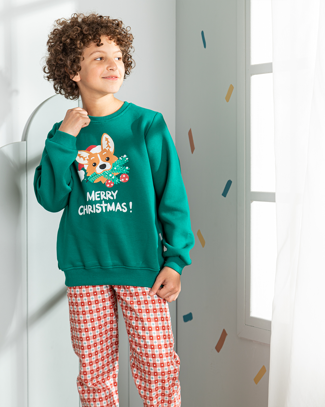 Merry Christmas girls/boys pajamas