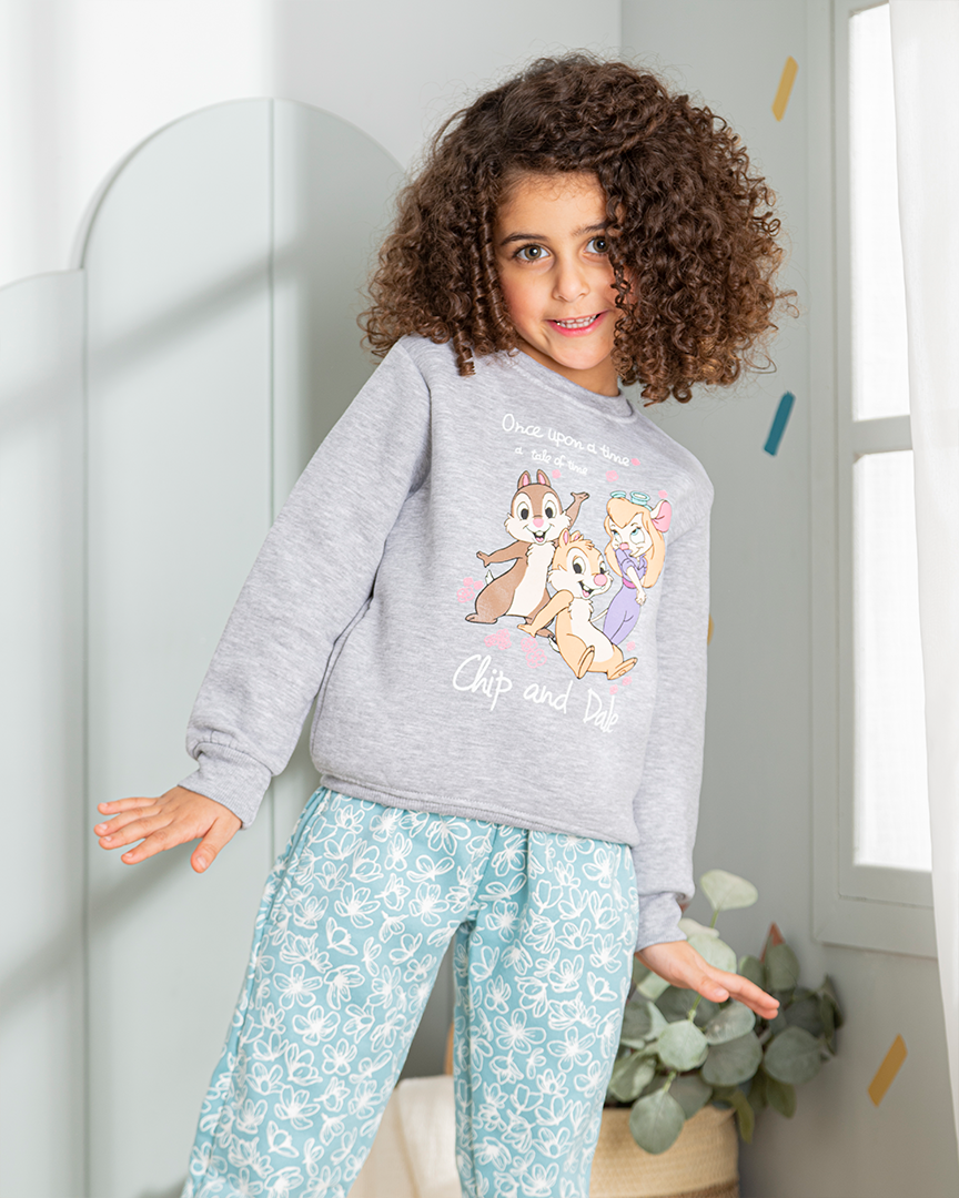 Chip and dale Disney girls' pajamas 