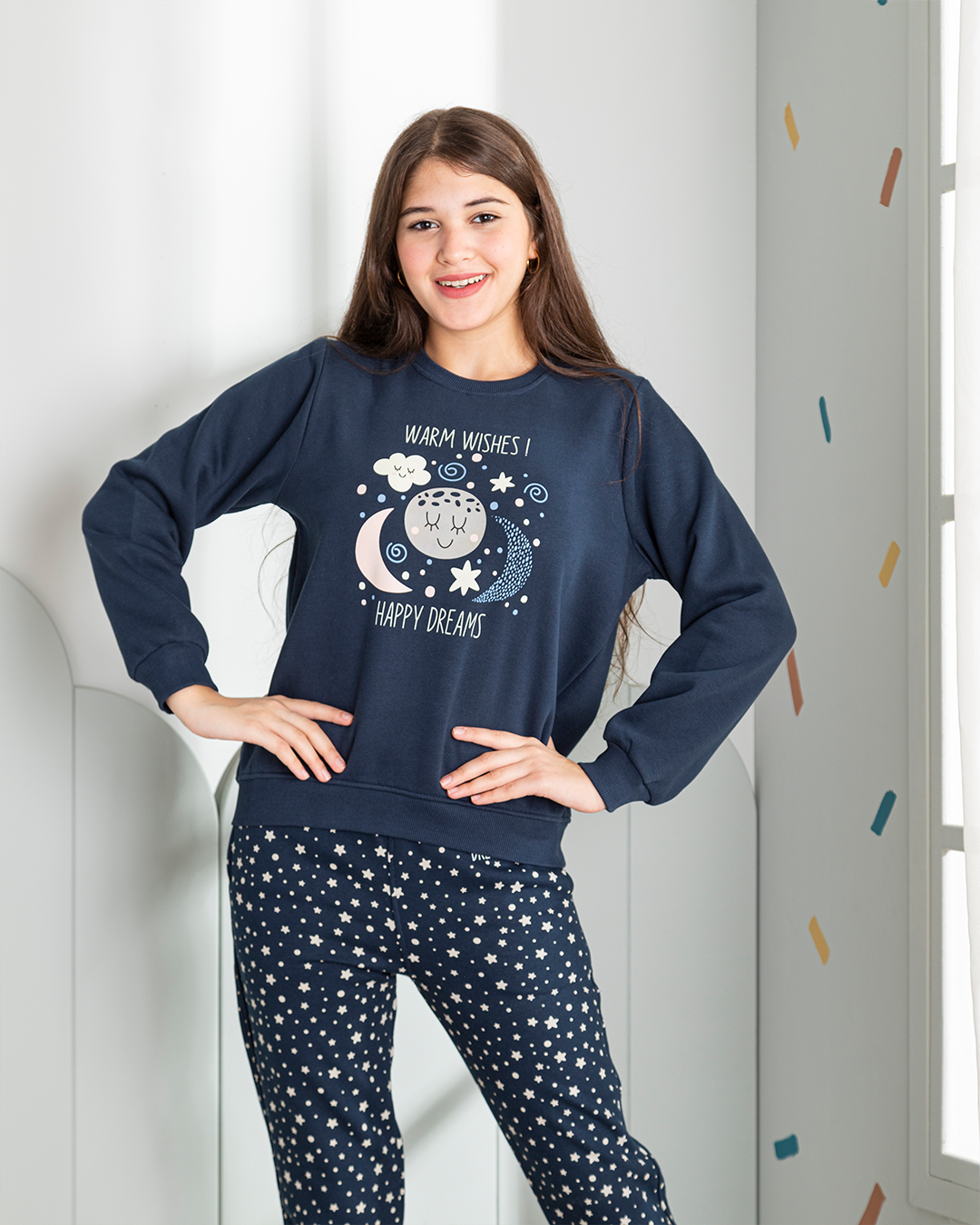 Happy dreams girls' pajama Milton