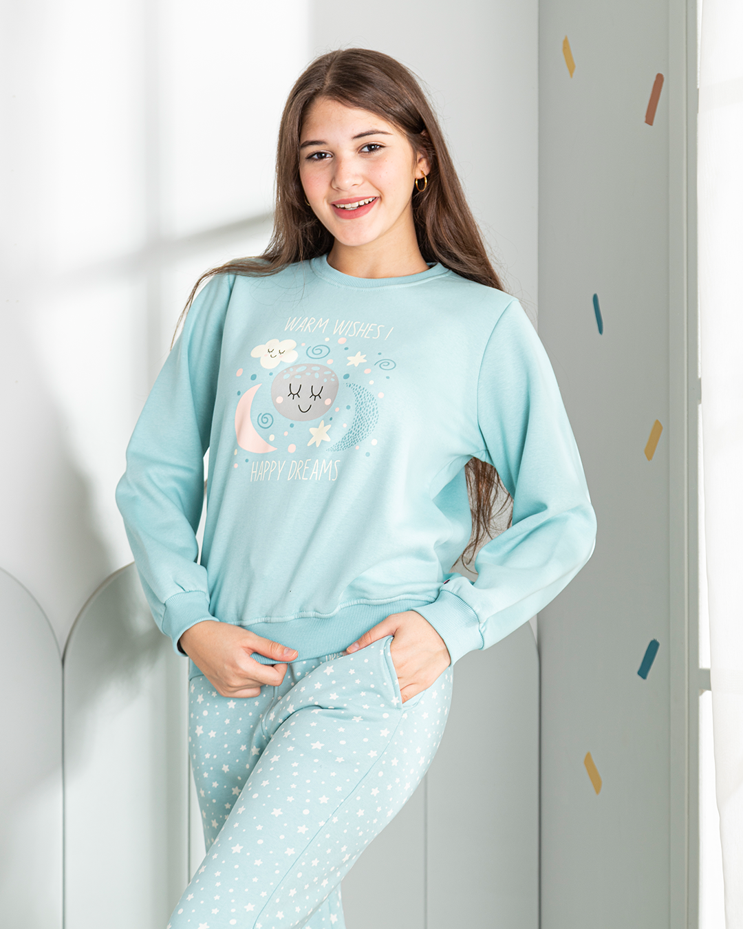 Happy dreams girls' pajama Milton