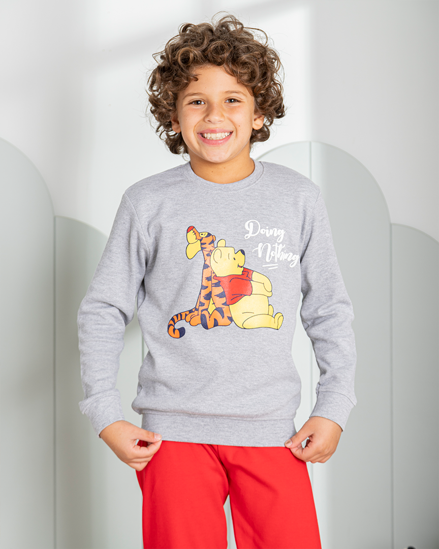 Pooh and tiger, my boys' pajamas