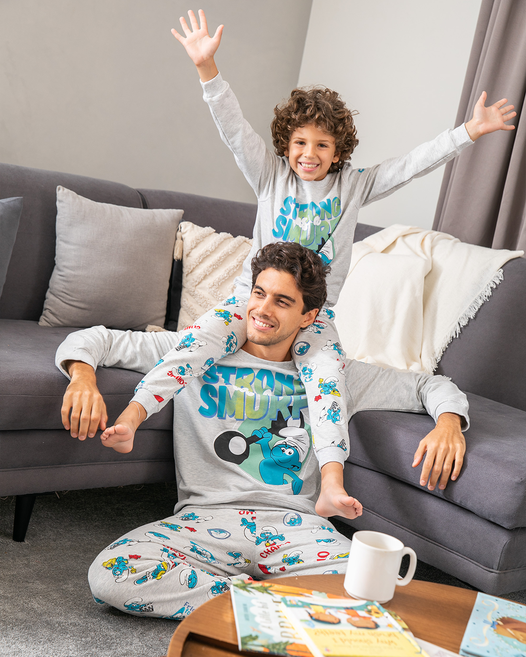 Smurfs men's pajamas