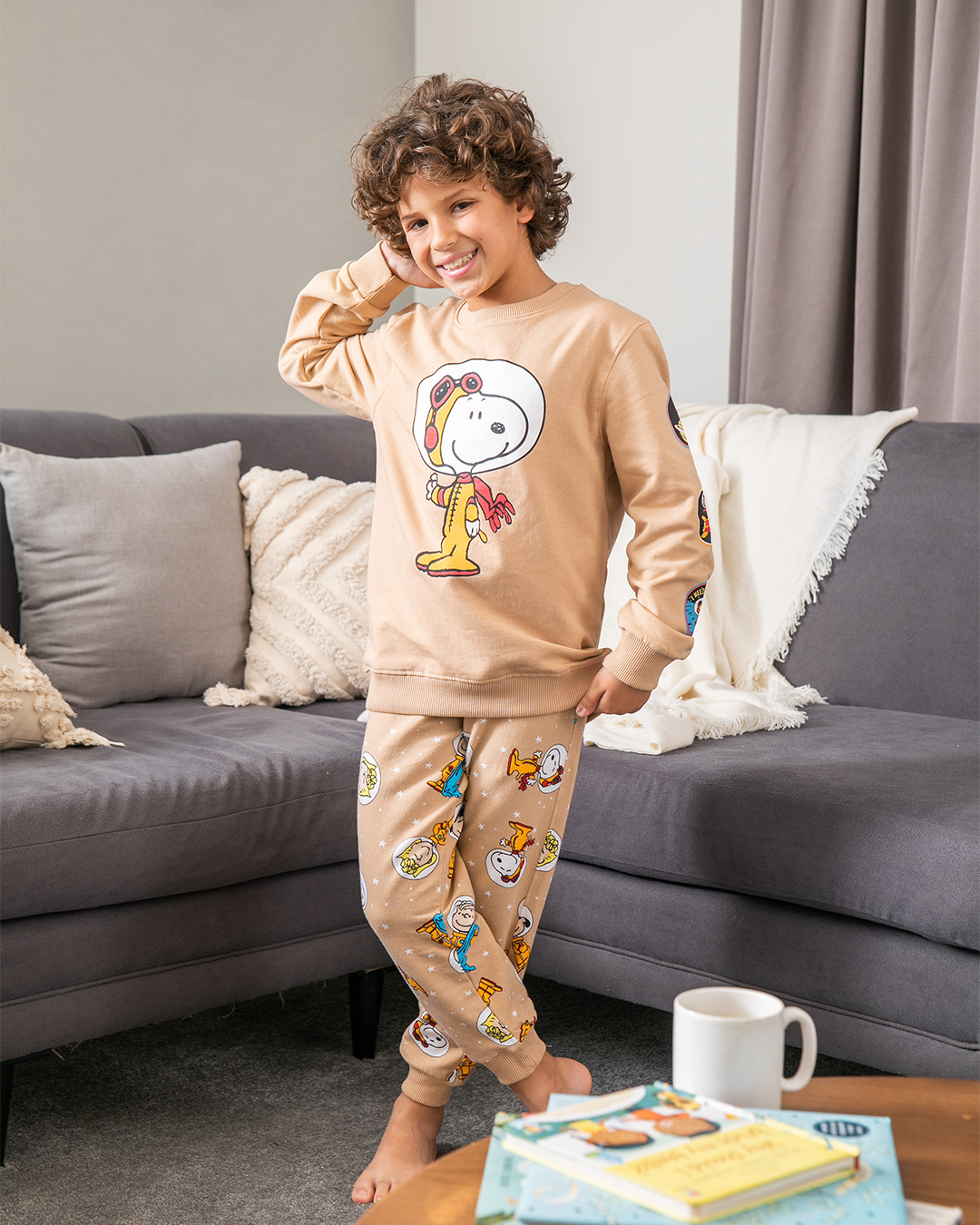  boys snoopy pajamas