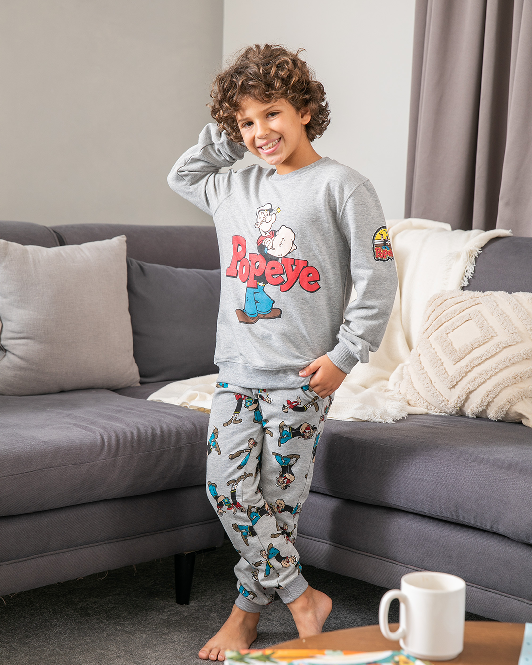  children's pajamas, Popeye